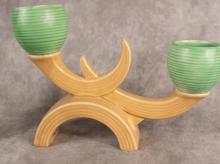 SYLVAC CANDLEHOLDERS AND ASHTRAY