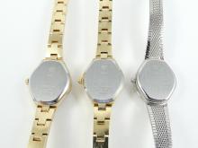 3 LADIES' WRISTWATCHES