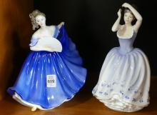 TWO ROYAL DOULTON FIGURINES