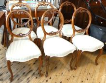 SET OF FRENCH DINING CHAIRS