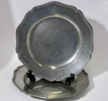 PEWTER PLATES