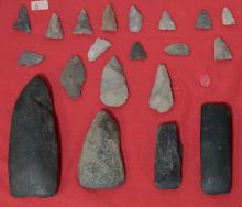 ARROWHEADS AND CELTS