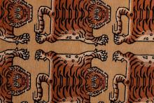 CHINESE WOOL TIGER DESIGN RUG