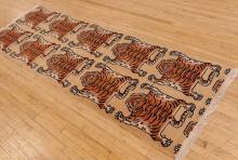 CHINESE WOOL TIGER DESIGN RUG