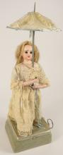 TETE JUMEAU AUTOMATON DOLL