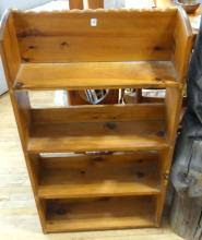 DIMINUTIVE PINE SHELF UNIT