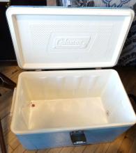 TWO VINTAGE COLEMAN COOLERS