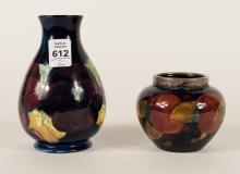TWO MOORCROFT VASES