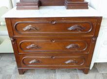 VICTORIAN MARBLE TOP DRESSER