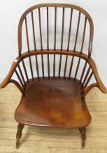 PAIR OF OAK WINDSOR BACK CHAIRS