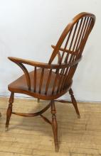 PAIR OF OAK WINDSOR BACK CHAIRS