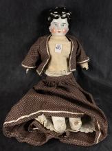 ANTIQUE PORCELAIN HEAD DOLL