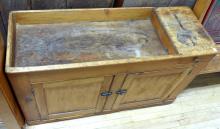 PRIMITIVE PINE DRY SINK