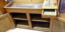 PRIMITIVE PINE DRY SINK