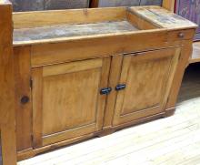 PRIMITIVE PINE DRY SINK