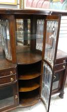 LEAD GLASS WALL CABINET