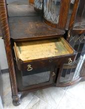 LEAD GLASS WALL CABINET