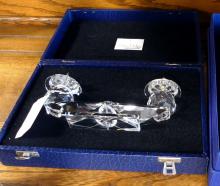 SWAROVSKI CANDLEHOLDERS AND FIGURINES