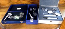 SWAROVSKI CANDLEHOLDERS AND FIGURINES