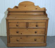 PINE CHEST OF DRAWERS