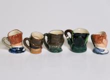 MINIATURE CHARACTER JUGS