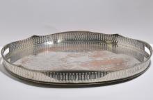 SILVERPLATED TRAY