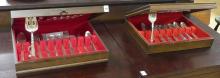 TWO SETS OF COMMUNITY SILVER PLATE FLATWARE
