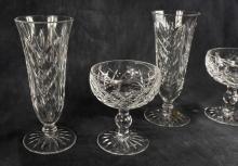 FOUR PIECES OF WATERFORD CRYSTAL