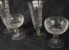 FOUR PIECES OF WATERFORD CRYSTAL