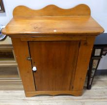 ANTIQUE PINE PRESERVE CABINET