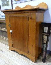 ANTIQUE PINE PRESERVE CABINET