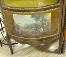 SPANISH CORNER VITRINE CABINET