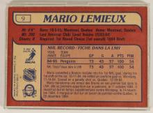 MARIO LEMIEUX ROOKIE CARD