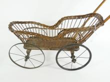 ANTIQUE DOLL BUGGY