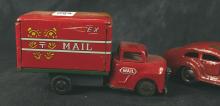 THREE VINTAGE TIN TOYS