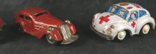 THREE VINTAGE TIN TOYS