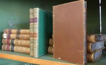 FIVE ANTIQUE BOOK SETS