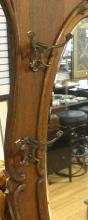 ANTIQUE OAK HALL STAND