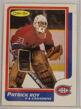 PATRICK ROY ROOKIE CARD