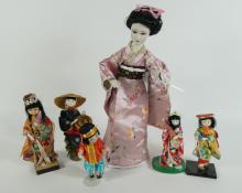 10 ASIAN DOLLS