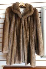 RACCOON FUR COAT