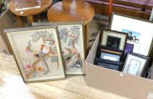 BOX LOT OF ARTWORK