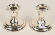 BIRKS STERLING CANDLEHOLDERS