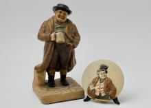 BRETBY PLAQUE AND FIGURE