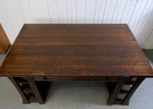 MISSION OAK DESK