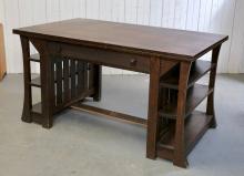 MISSION OAK DESK