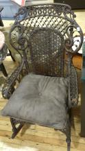 VICTORIAN WICKER ROCKER