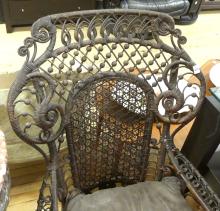 VICTORIAN WICKER ROCKER