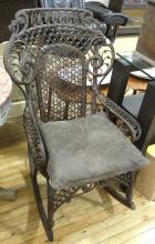 VICTORIAN WICKER ROCKER