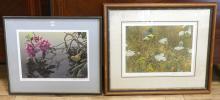 TWO FRAMED BATEMAN PRINTS